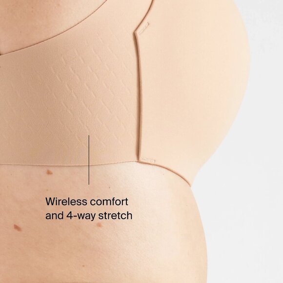 Knix WingWoman- Neutral Wireless Comfort Bra- Size 6+ - Picture 12 of 13